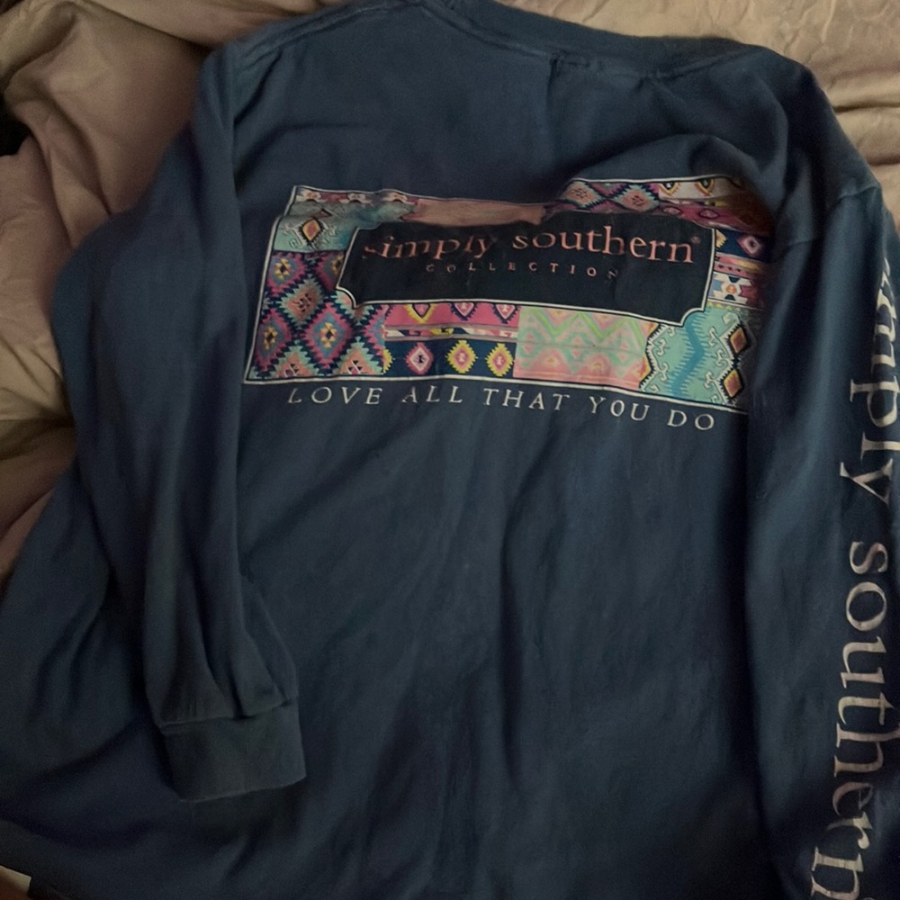 Simply southern long sleeve shirt size S
